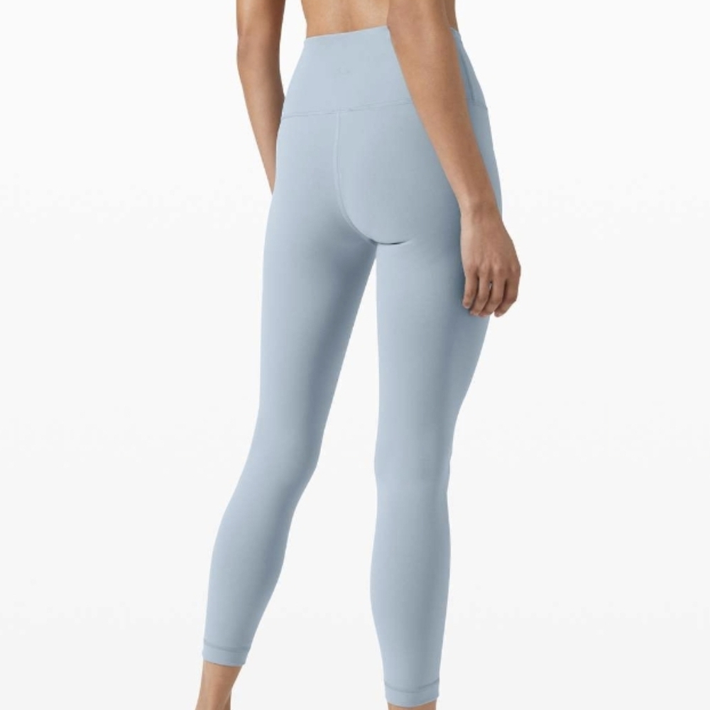 Lululemon Wunder Train High-Rise Tight 25" In Chambray EUC
